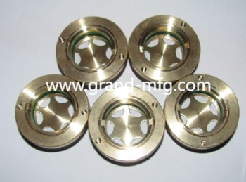 AERZEN Screw Pump dry vacuum system brass oil sight glass Ölschaugläser G1 G1-1/4 G1-1/2 G2
