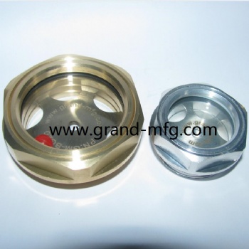 M60x2 Aluminum Oil level Sight Glass plugs for Gear box,Gear unit and Gear Moter