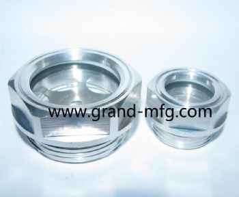 BSP 1-1/2 Inch o G1-1/2 inch Aluminum Oil level Sight Glass plugs for Gearbox and Gear Moter