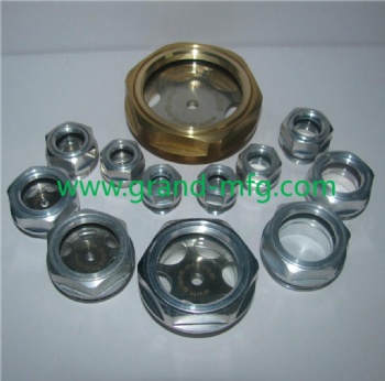 M48x2 M48x1.5 Aluminum Oil level Sight Glass plugs for Gearbox and Gear Moter